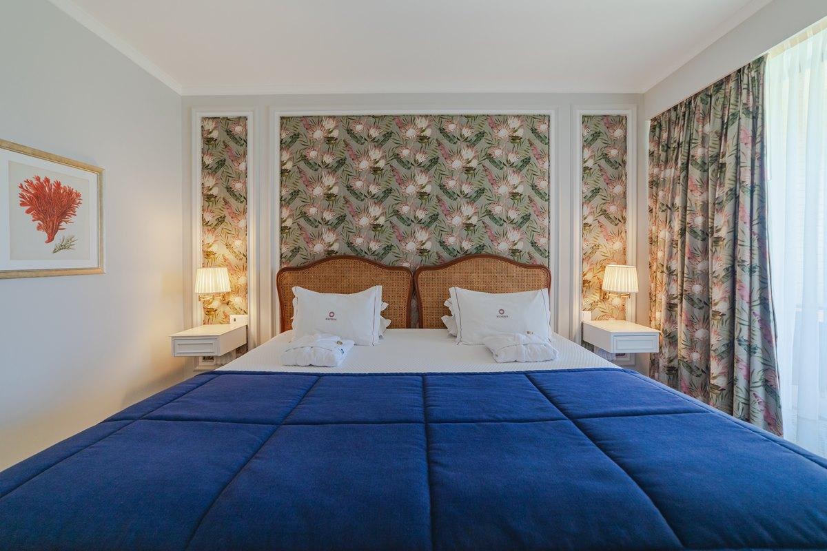 Hotel Solverde Spa And Wellness Center Vila Nova de Gaia Exteriér fotografie A bedroom at the hotel